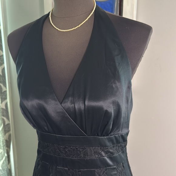 Calvin Klein 100% Silk Halter Maxi Dress - Picture 5 of 12